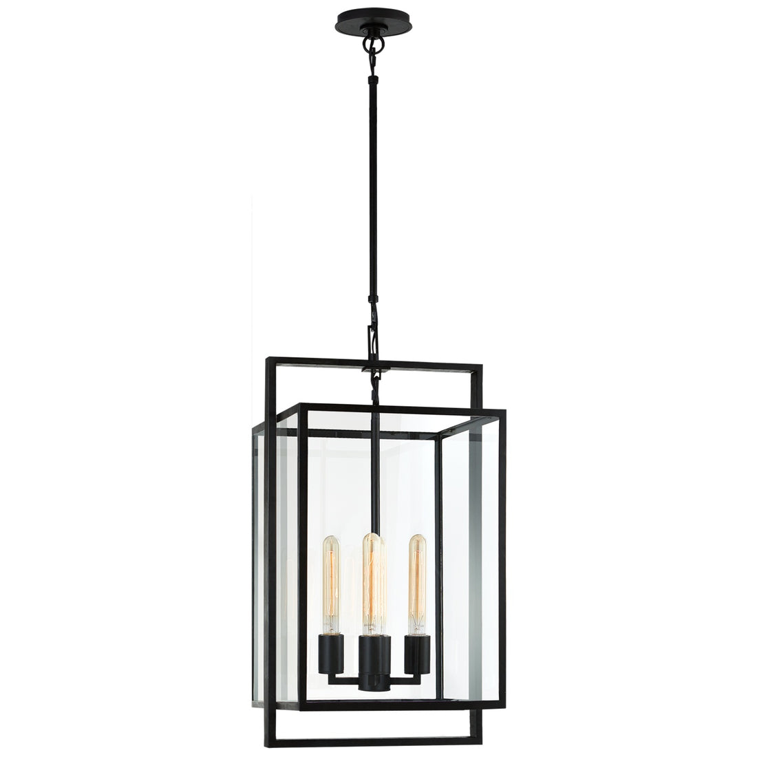 VISUAL COMFORT SIGNATURE, HALLE LANTERN, LANTERN CEILING LIGHT