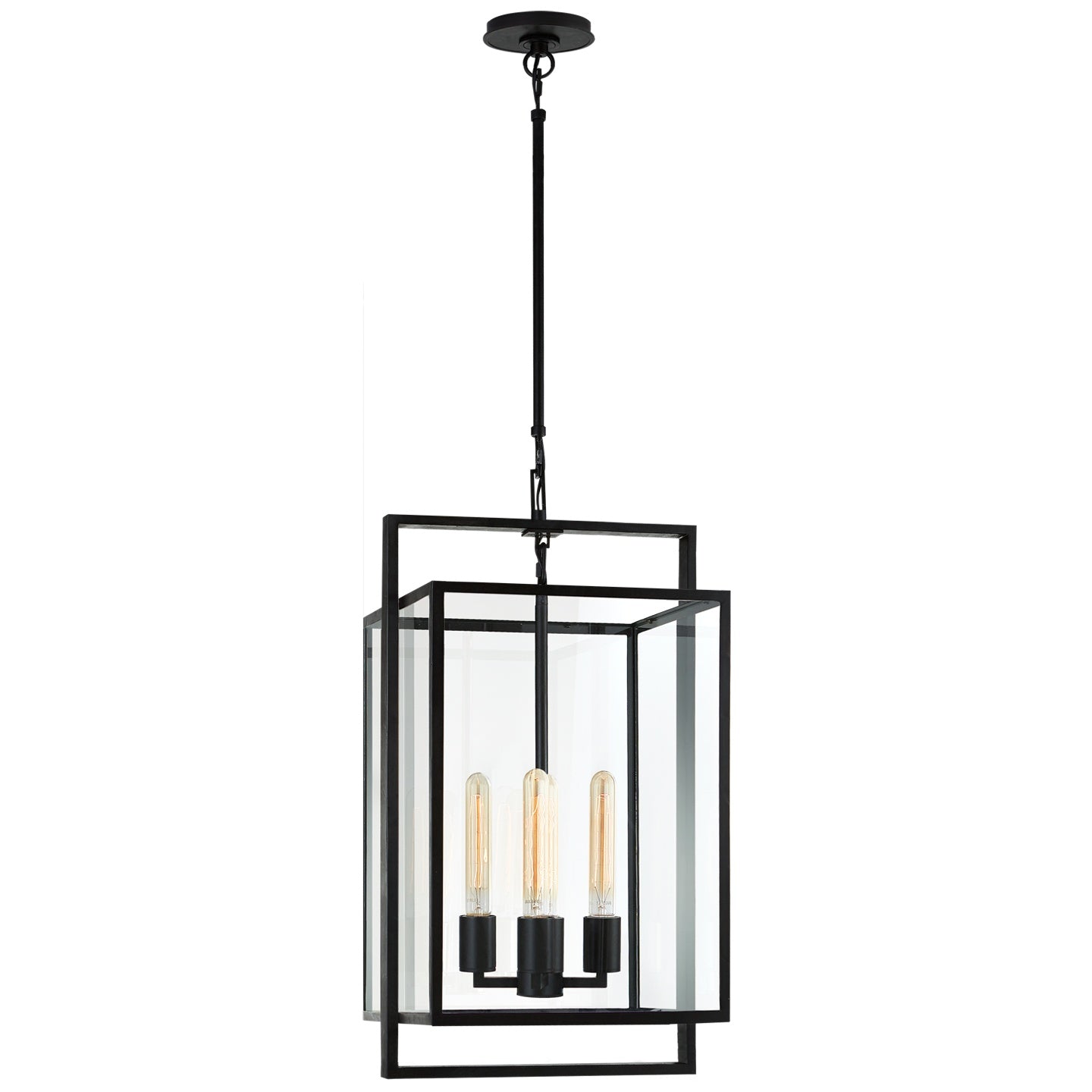 VISUAL COMFORT SIGNATURE, HALLE LANTERN, LANTERN CEILING LIGHT