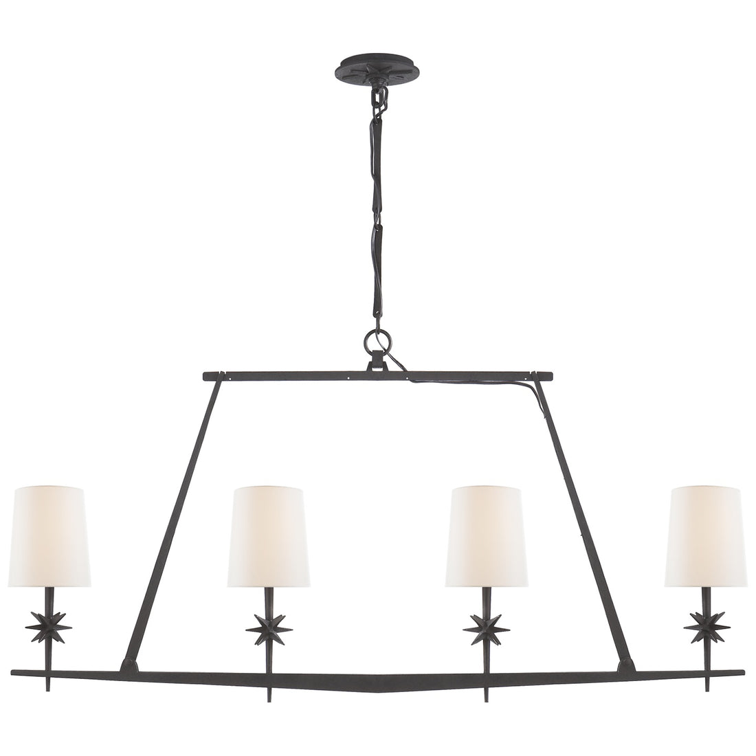 VISUAL COMFORT SIGNATURE, ETOILE LINEAR CHANDELIER, LINEAR LIGHT