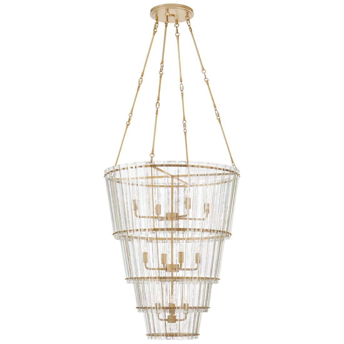VISUAL COMFORT SIGNATURE, CADENCE WATERFALL CHANDELIER, CHANDELIER LIGHT