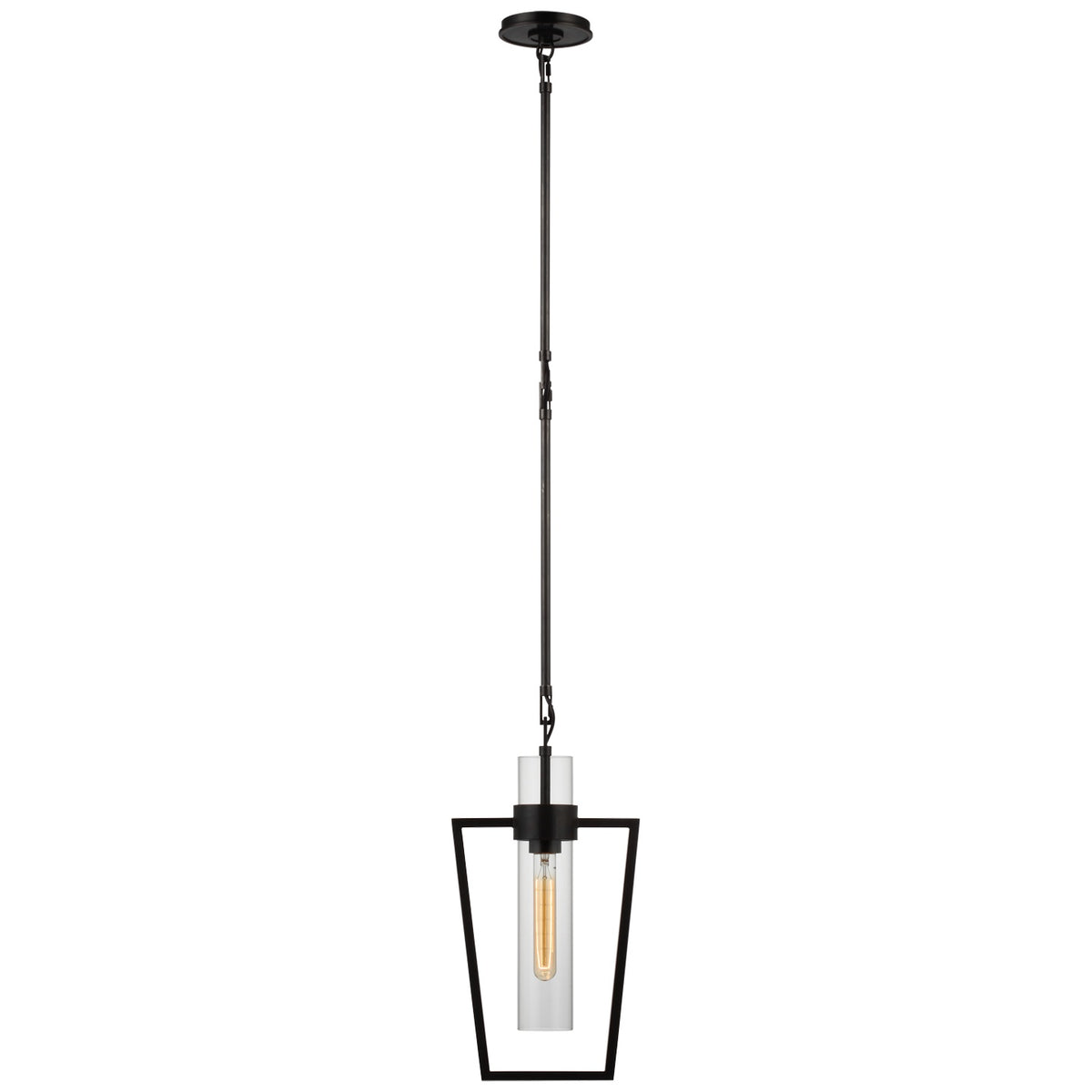 VISUAL COMFORT SIGNATURE, PRESIDIO PETITE CAGED PENDANT, PENDANT LIGHT