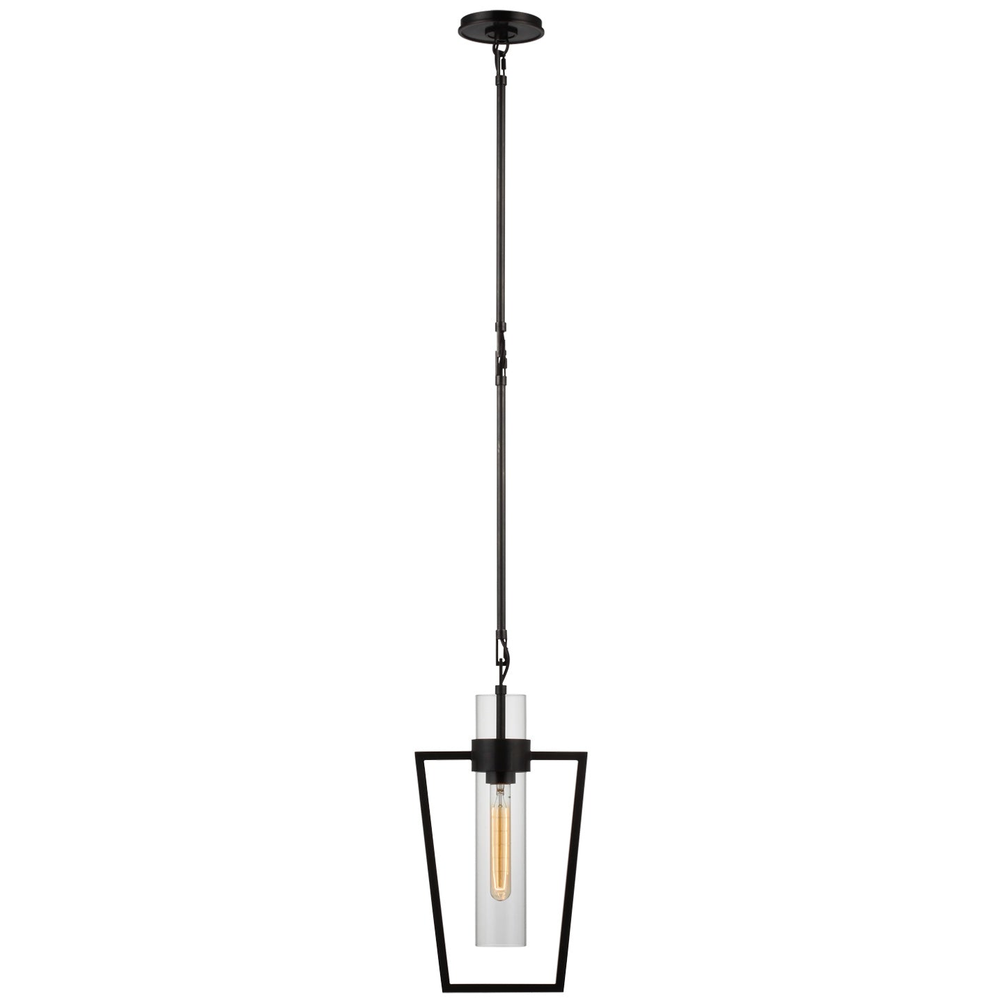 VISUAL COMFORT SIGNATURE, PRESIDIO PETITE CAGED PENDANT, PENDANT LIGHT