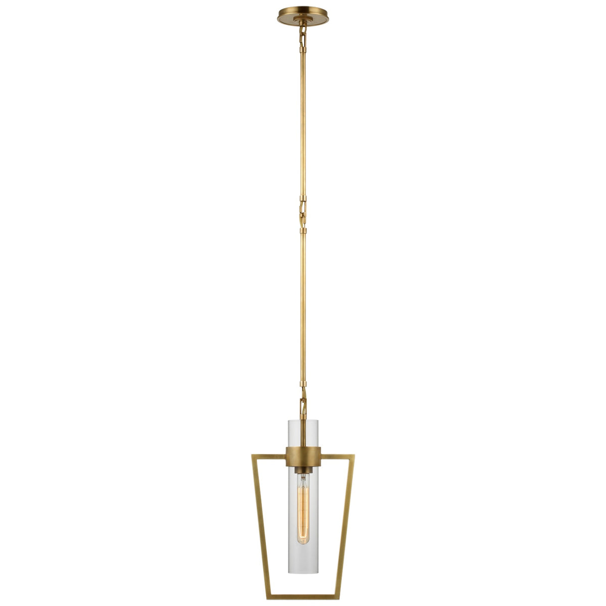 VISUAL COMFORT SIGNATURE, PRESIDIO PETITE CAGED PENDANT, PENDANT LIGHT