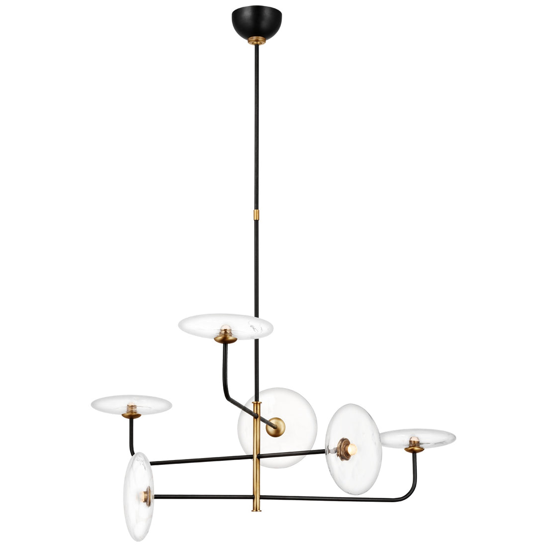 VISUAL COMFORT SIGNATURE, CALVINO ARCHED CHANDELIER, CHANDELIER LIGHT