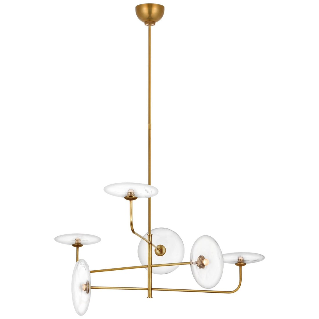 VISUAL COMFORT SIGNATURE, CALVINO ARCHED CHANDELIER, CHANDELIER LIGHT