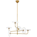 VISUAL COMFORT SIGNATURE, CALVINO ARCHED CHANDELIER, CHANDELIER LIGHT