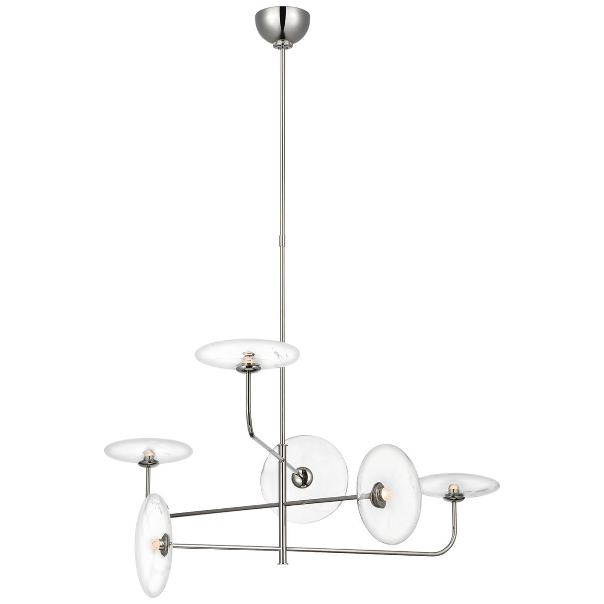 VISUAL COMFORT SIGNATURE, CALVINO ARCHED CHANDELIER, CHANDELIER LIGHT