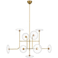 VISUAL COMFORT SIGNATURE, CALVINO ARCHED CHANDELIER, CHANDELIER LIGHT