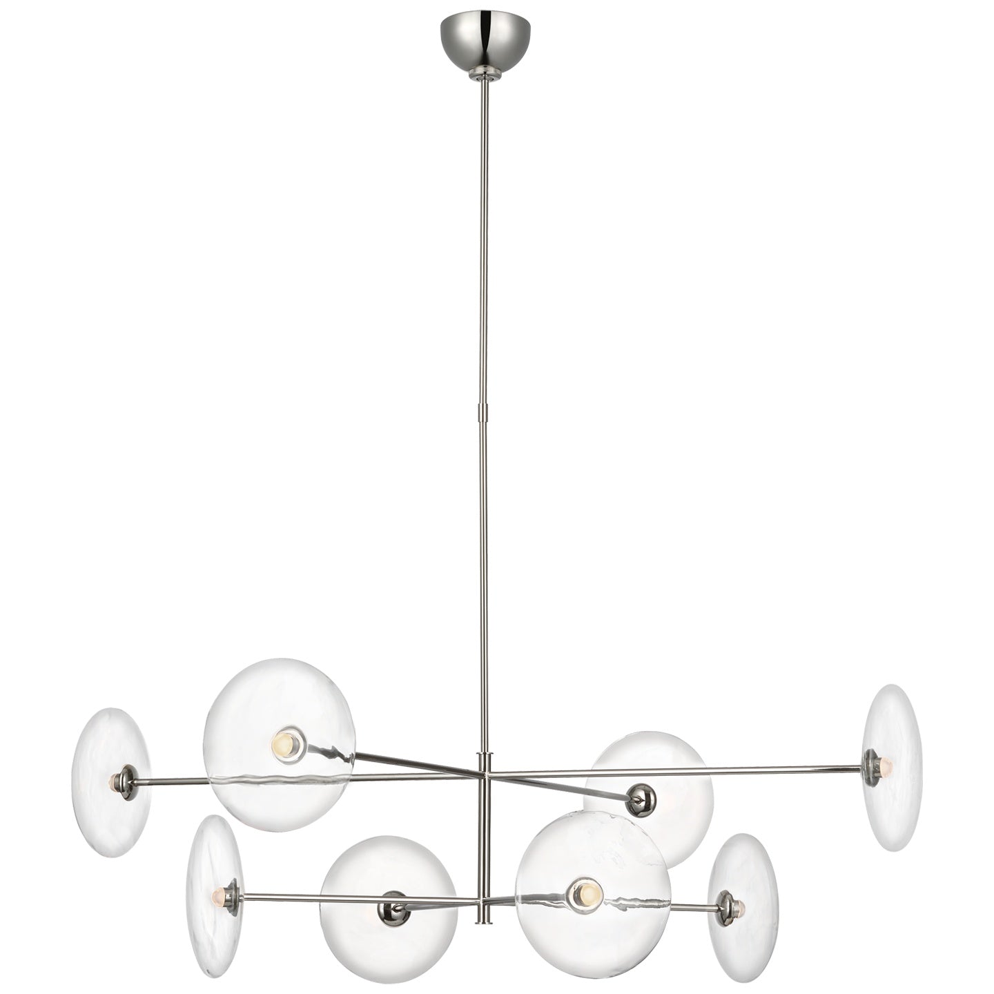 VISUAL COMFORT SIGNATURE, CALVINO RADIAL CHANDELIER, CHANDELIER LIGHT