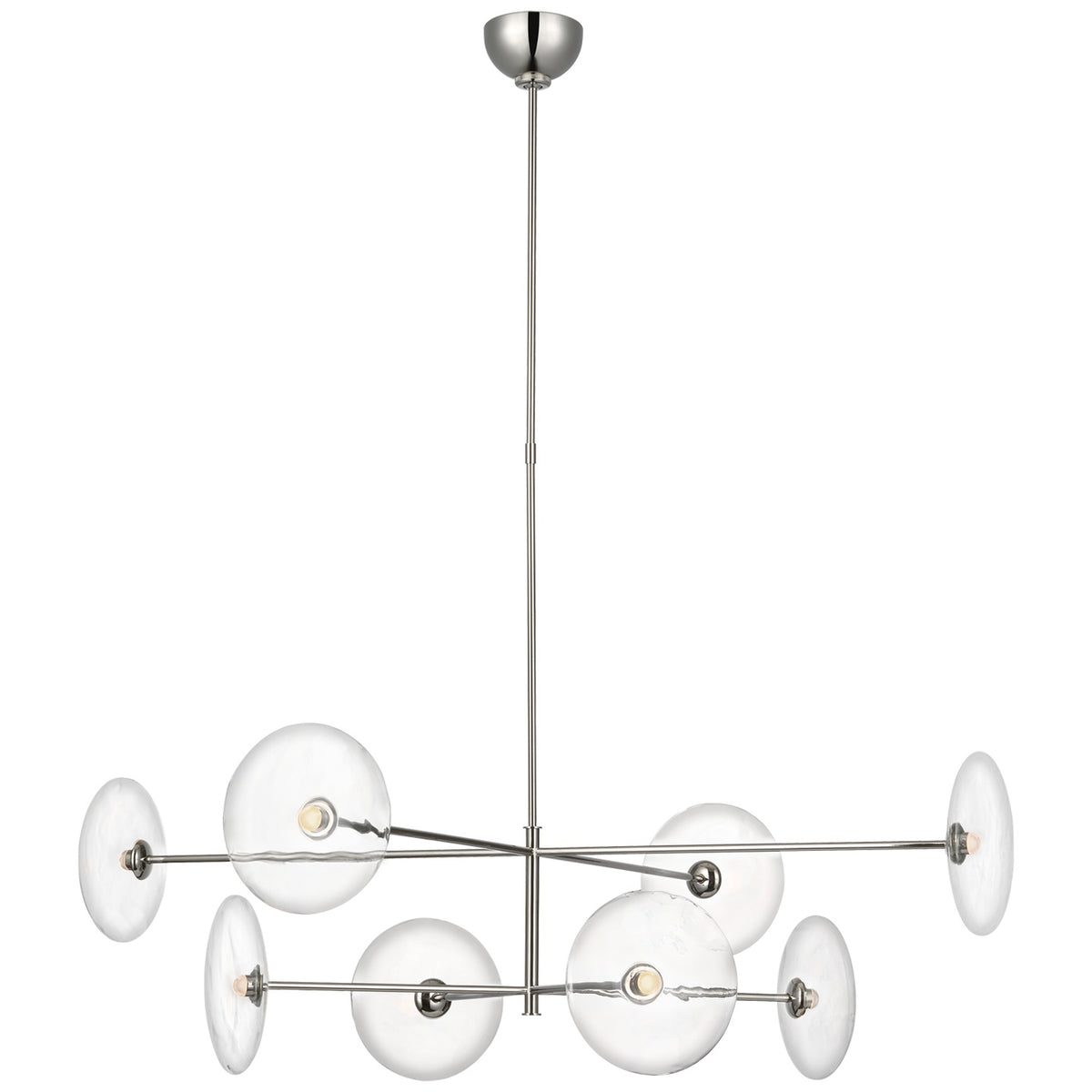 VISUAL COMFORT SIGNATURE, CALVINO RADIAL CHANDELIER, CHANDELIER LIGHT
