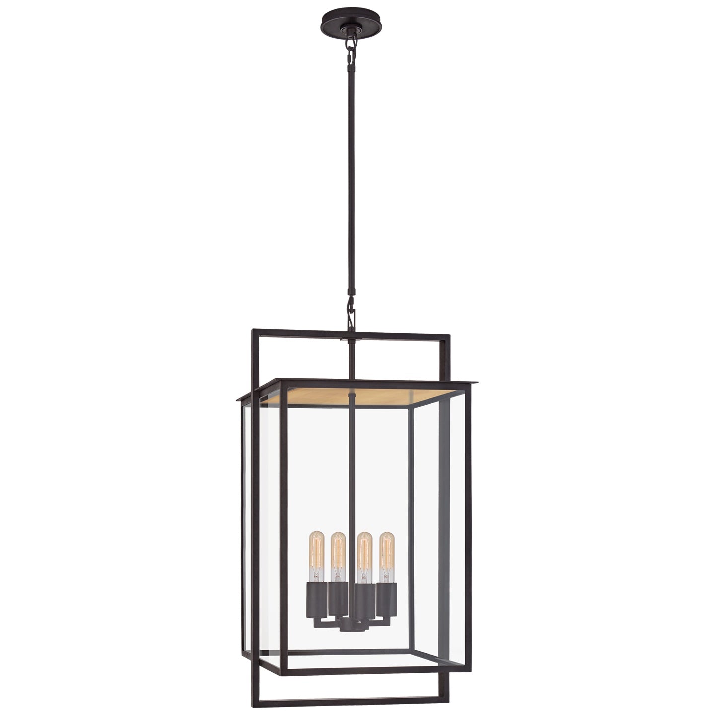 VISUAL COMFORT SIGNATURE, HALLE HANGING LANTERN, OUTDOOR CEILING LIGHTS
