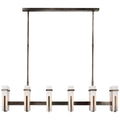 VISUAL COMFORT SIGNATURE, MALIK LINEAR CHANDELIER, LINEAR LIGHT