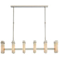 VISUAL COMFORT SIGNATURE, MALIK LINEAR CHANDELIER, LINEAR LIGHT