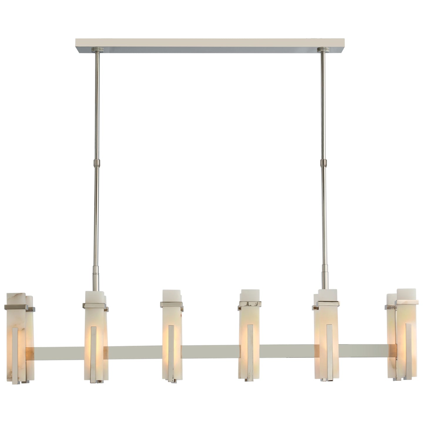 VISUAL COMFORT SIGNATURE, MALIK LINEAR CHANDELIER, LINEAR LIGHT