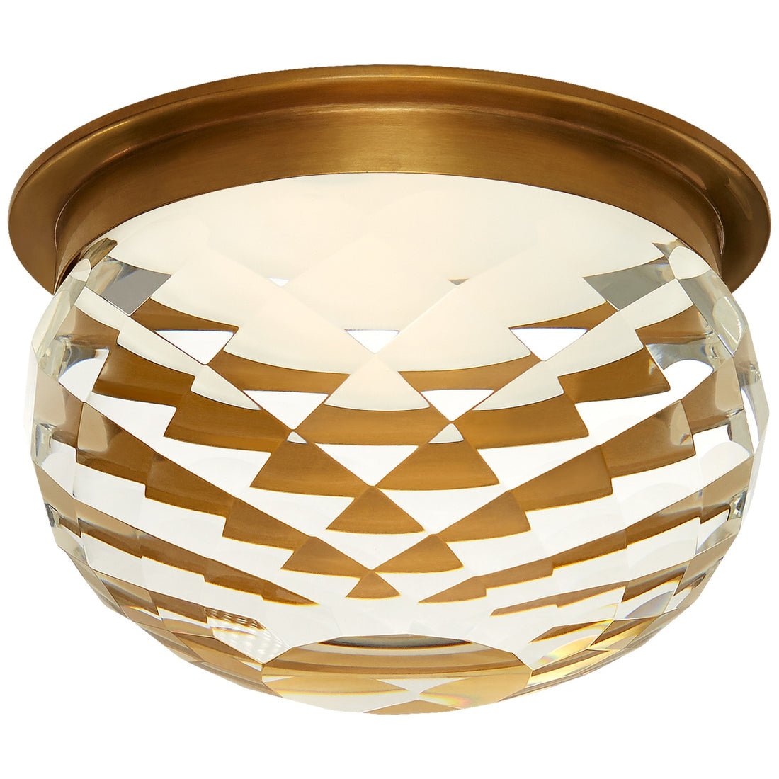 VISUAL COMFORT SIGNATURE, HILLAM SOLITAIRE FLUSH MOUNT, FLUSH MOUNT CEILING LIGHTS