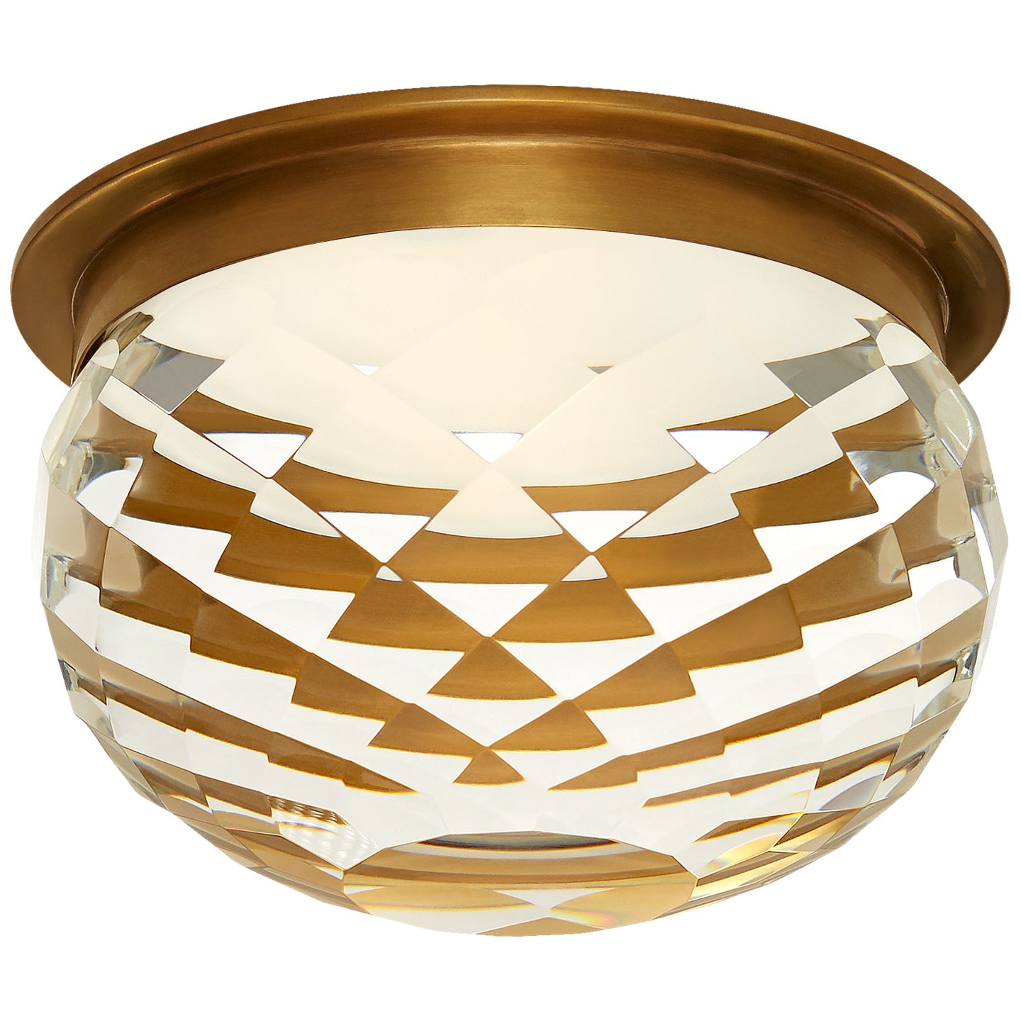 VISUAL COMFORT SIGNATURE, HILLAM SOLITAIRE FLUSH MOUNT, FLUSH MOUNT CEILING LIGHTS