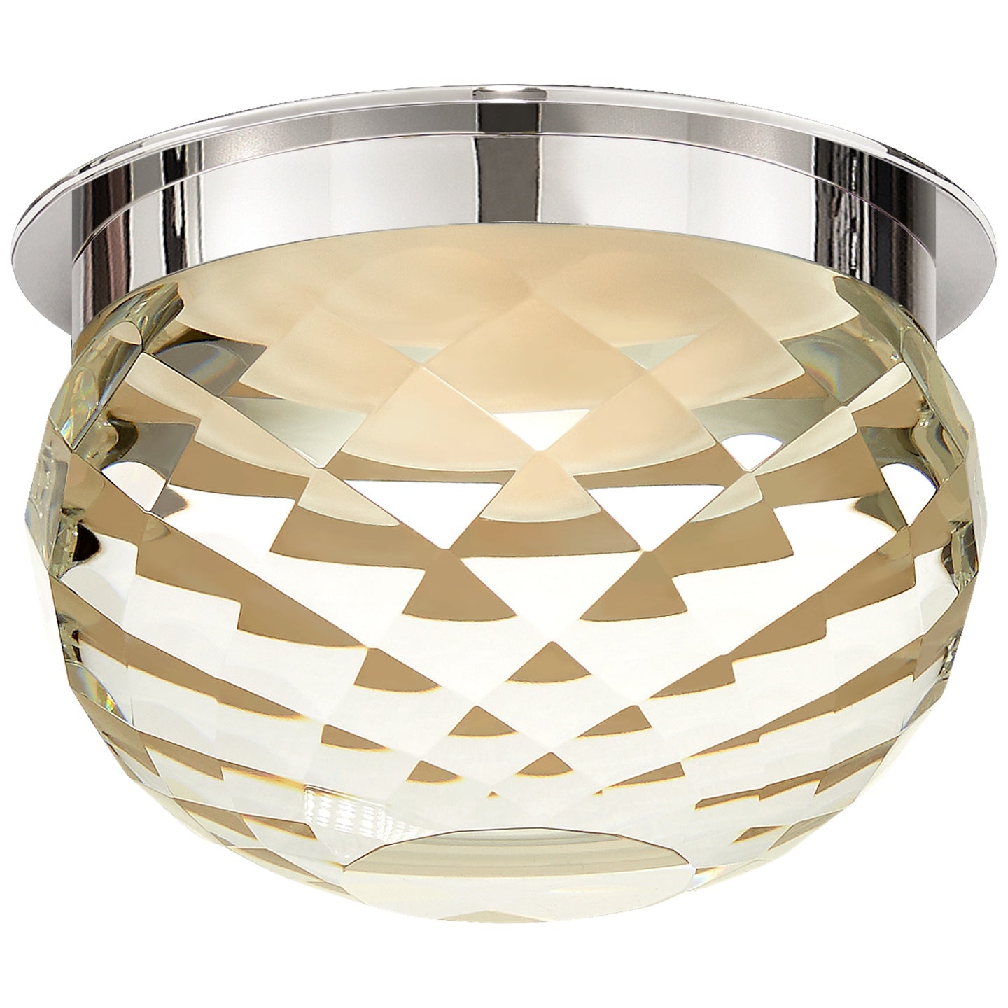 VISUAL COMFORT SIGNATURE, HILLAM SOLITAIRE FLUSH MOUNT, FLUSH MOUNT CEILING LIGHTS