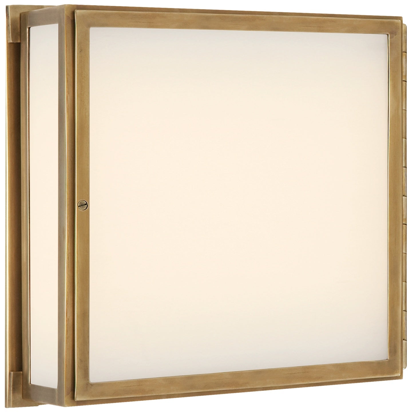 VISUAL COMFORT SIGNATURE, MERCER SQUARE BOX LIGHT, BATH VANITY LIGHT