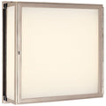 VISUAL COMFORT SIGNATURE, MERCER SQUARE BOX LIGHT, BATH VANITY LIGHT
