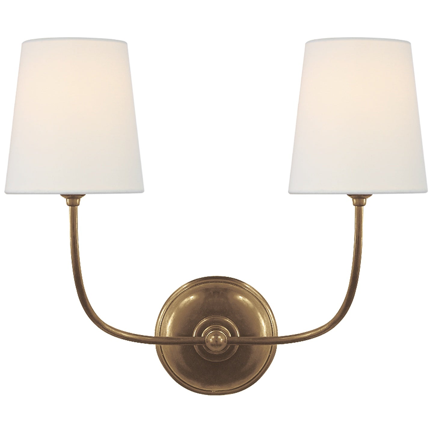 VISUAL COMFORT SIGNATURE, VENDOME DOUBLE SCONCE, WALL SCONCES