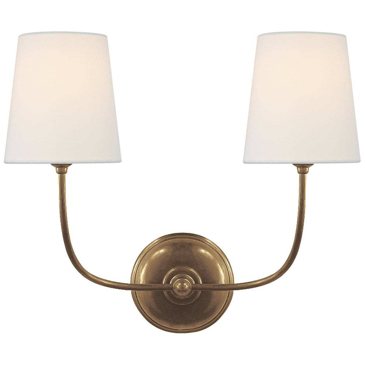 VISUAL COMFORT SIGNATURE, VENDOME DOUBLE SCONCE, WALL SCONCES
