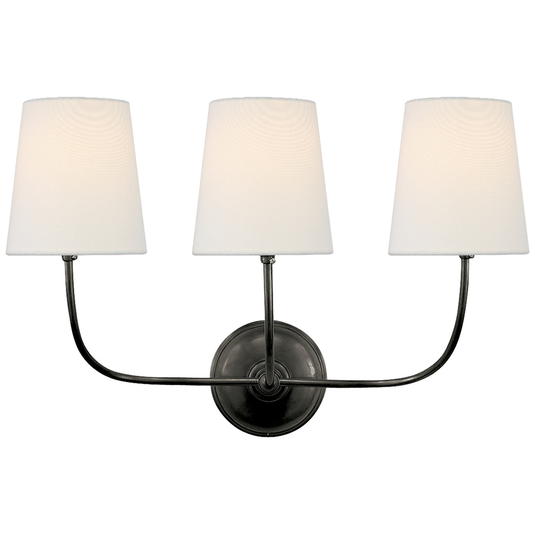 VISUAL COMFORT SIGNATURE, VENDOME TRIPLE SCONCE, WALL SCONCES