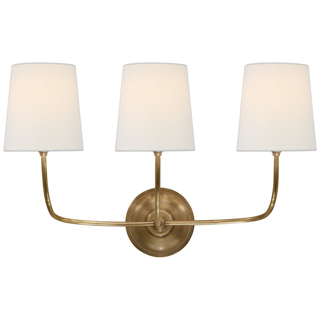 VISUAL COMFORT SIGNATURE, VENDOME TRIPLE SCONCE, WALL SCONCES