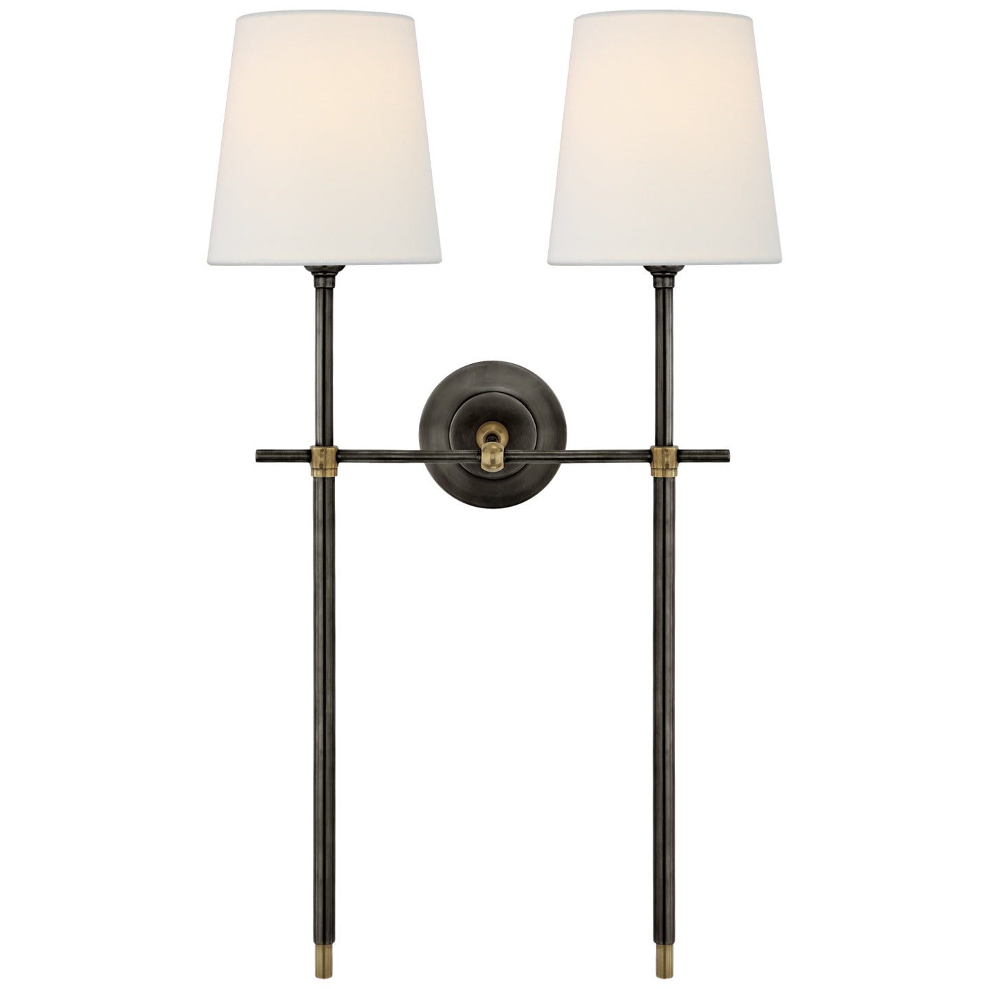 VISUAL COMFORT SIGNATURE, BRYANT DOUBLE TAIL SCONCE, WALL SCONCES