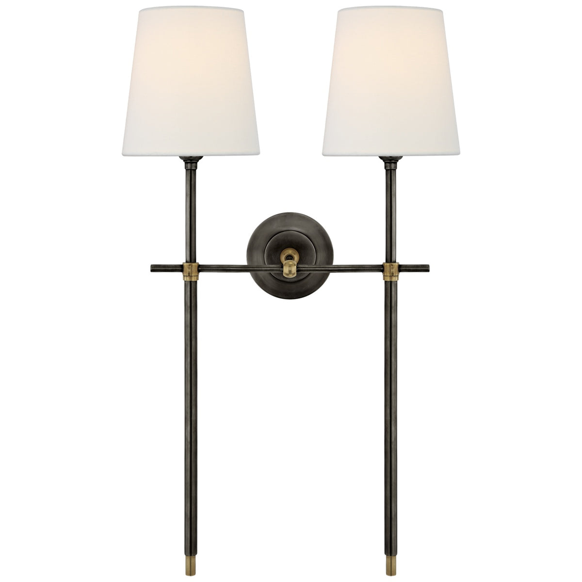 VISUAL COMFORT SIGNATURE, BRYANT DOUBLE TAIL SCONCE, WALL SCONCES