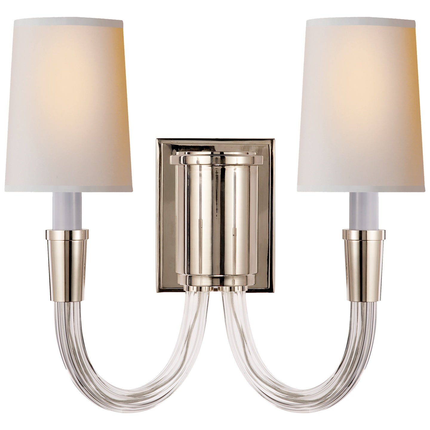 VISUAL COMFORT SIGNATURE, VIVIAN DOUBLE SCONCE, WALL SCONCES