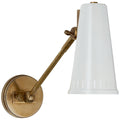 VISUAL COMFORT SIGNATURE, ANTONIO ADJUSTABLE ONE ARM WALL LAMP, WALL SCONCES