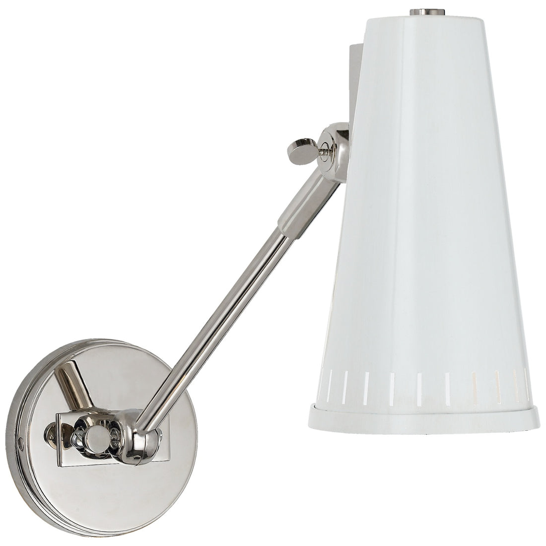 VISUAL COMFORT SIGNATURE ANTONIO ADJUSTABLE ONE ARM WALL LAMP
