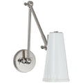 VISUAL COMFORT SIGNATURE, ANTONIO ADJUSTABLE TWO ARM WALL LAMP, WALL SCONCES
