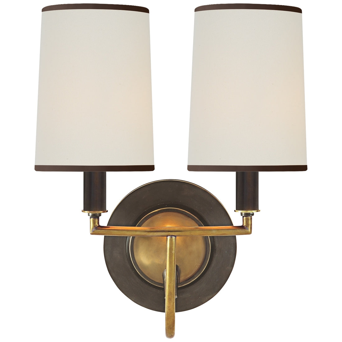 VISUAL COMFORT SIGNATURE, ELKINS DOUBLE SCONCE, WALL SCONCES