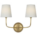 VISUAL COMFORT SIGNATURE, VENDOME CORDLESS DOUBLE SCONCE, WALL SCONCES