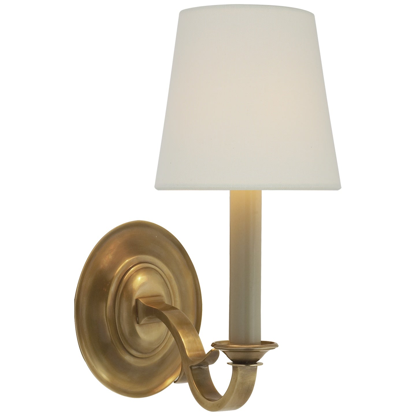 VISUAL COMFORT SIGNATURE, CHANNING SINGLE SCONCE, WALL SCONCES