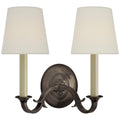 VISUAL COMFORT SIGNATURE, CHANNING DOUBLE SCONCE, WALL SCONCES