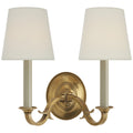 VISUAL COMFORT SIGNATURE, CHANNING DOUBLE SCONCE, WALL SCONCES