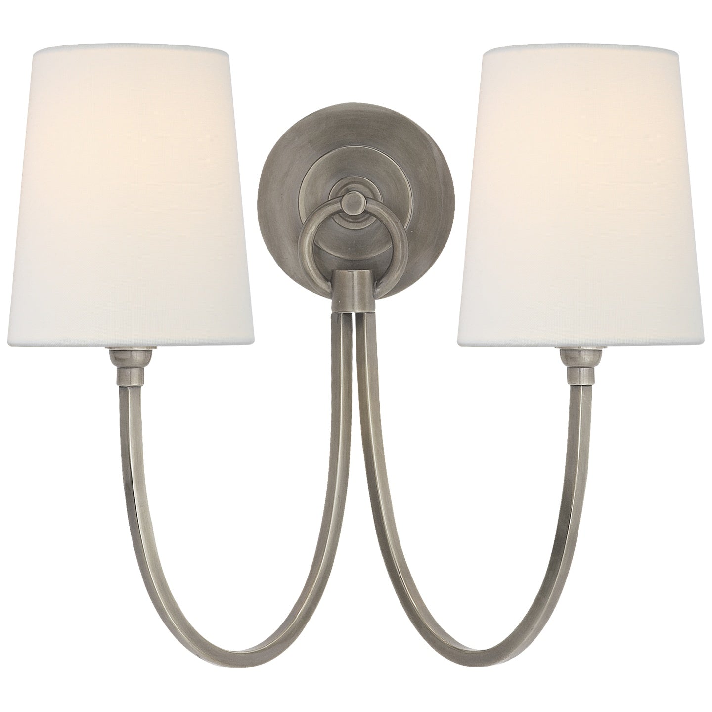 VISUAL COMFORT SIGNATURE, REED DOUBLE SCONCE, WALL SCONCES