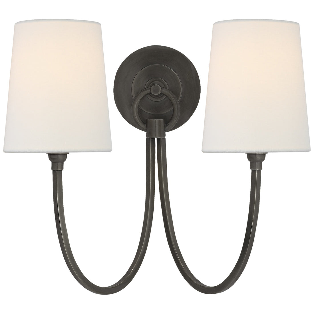 VISUAL COMFORT SIGNATURE, REED DOUBLE SCONCE, WALL SCONCES