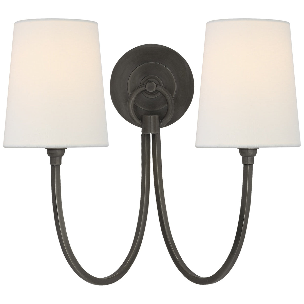 VISUAL COMFORT SIGNATURE, REED DOUBLE SCONCE, WALL SCONCES