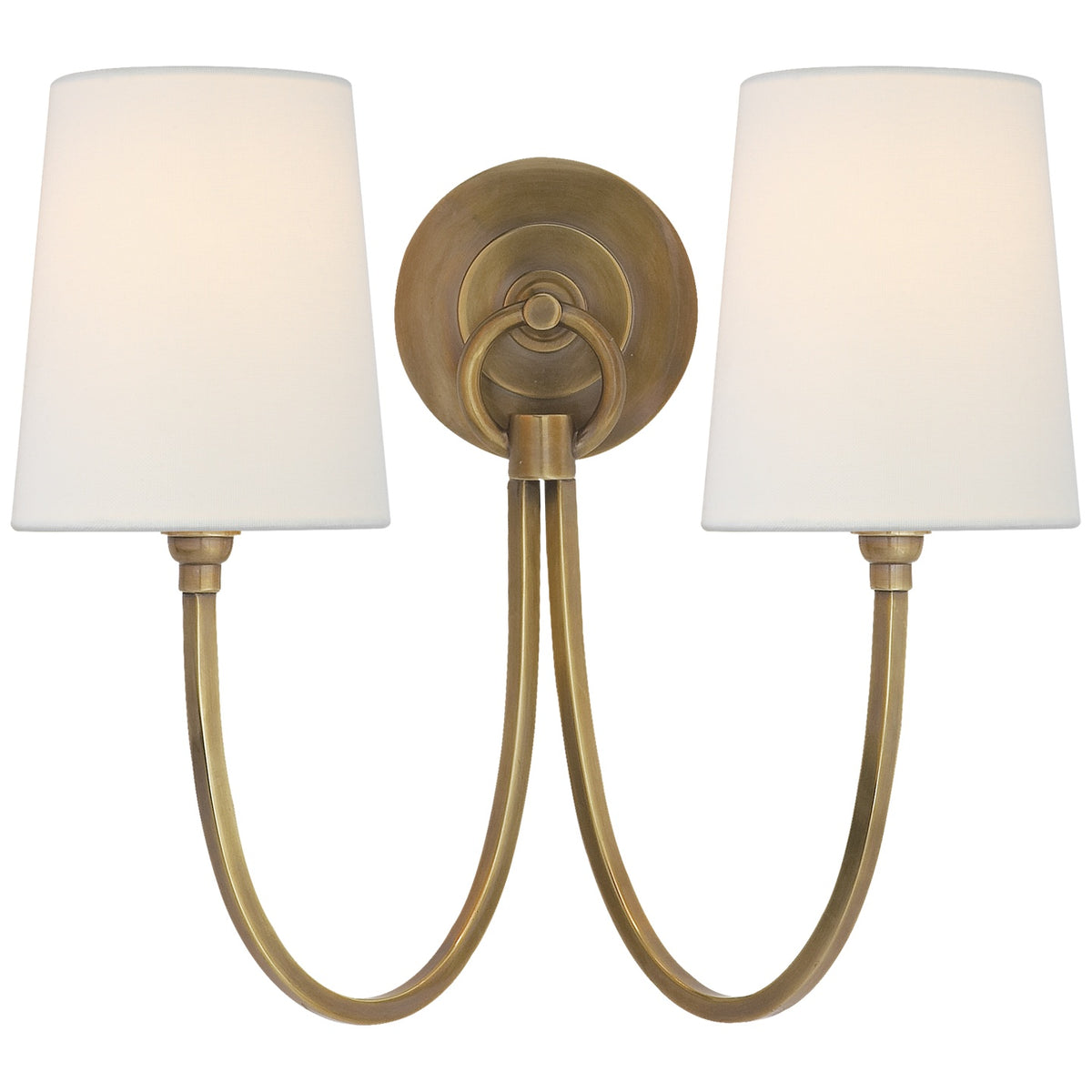 VISUAL COMFORT SIGNATURE, REED DOUBLE SCONCE, WALL SCONCES