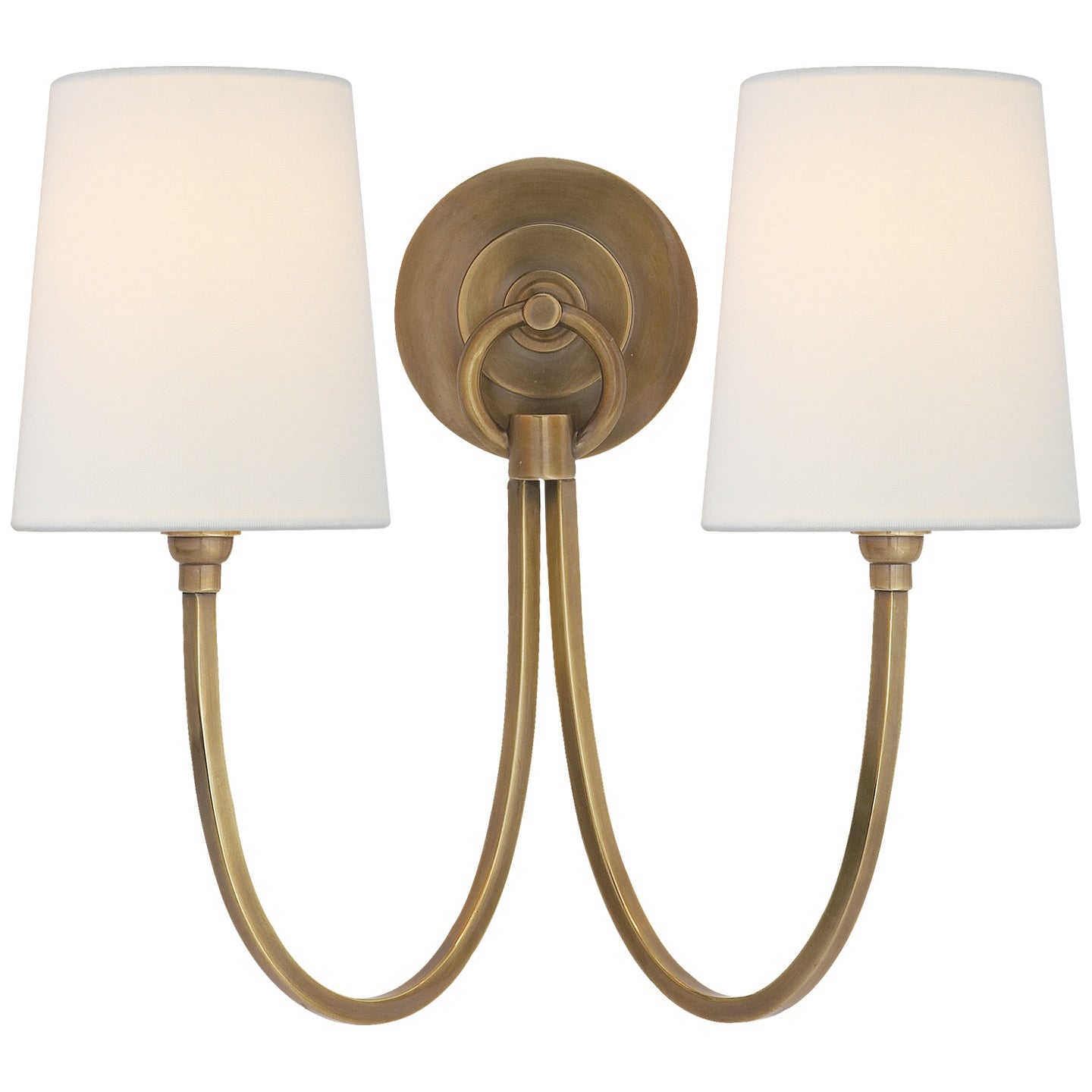 VISUAL COMFORT SIGNATURE, REED DOUBLE SCONCE, WALL SCONCES