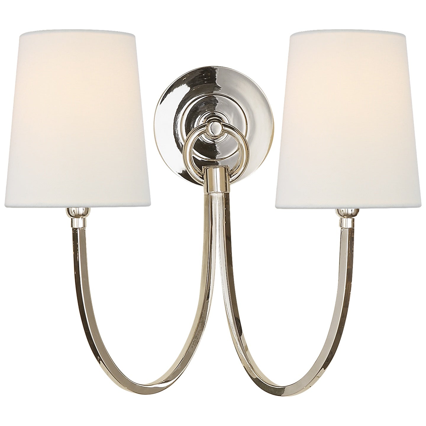 VISUAL COMFORT SIGNATURE, REED DOUBLE SCONCE, WALL SCONCES