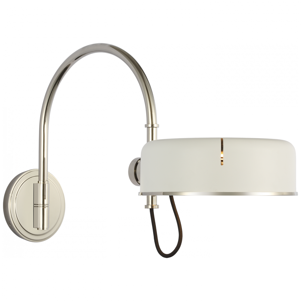 VISUAL COMFORT SIGNATURE, OSO ARTICULATING ARC WALL LIGHT, WALL SCONCES