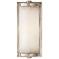VISUAL COMFORT SIGNATURE, DRESSER SHORT GLASS ROD LIGHT, BATH VANITY LIGHT