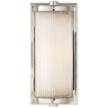 VISUAL COMFORT SIGNATURE, DRESSER SHORT GLASS ROD LIGHT, BATH VANITY LIGHT