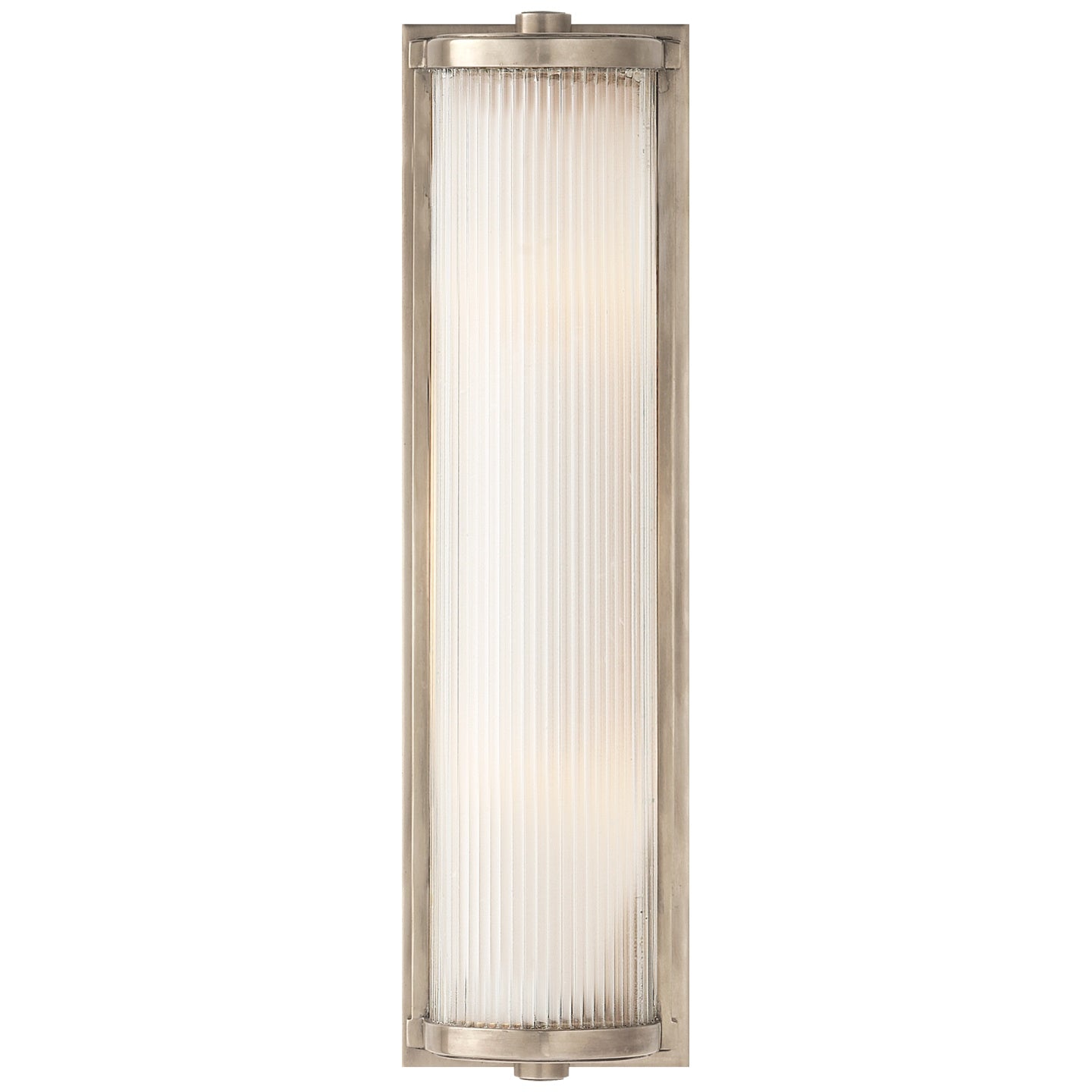 VISUAL COMFORT SIGNATURE, DRESSER LONG GLASS ROD LIGHT, BATH VANITY LIGHT