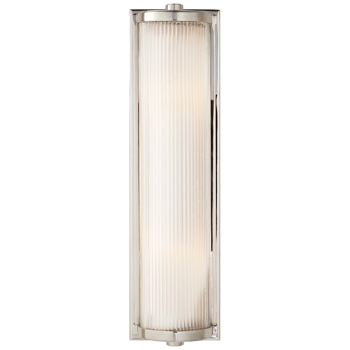 VISUAL COMFORT SIGNATURE, DRESSER LONG GLASS ROD LIGHT, BATH VANITY LIGHT