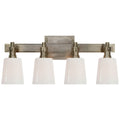 VISUAL COMFORT SIGNATURE, BRYANT FOUR-LIGHT BATH SCONCE, BATH VANITY LIGHT